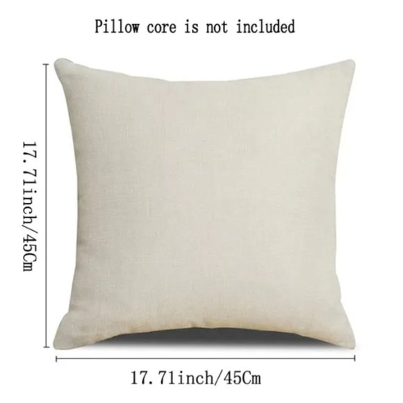 NEW FARMHOUSE FLORAL SUNFLOWER "FARM FRESH" LINEN BLEND PILLOW COVER 17.7" - Picture 2 of 3